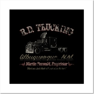 R.D. Trucking Custom - Vintage Posters and Art